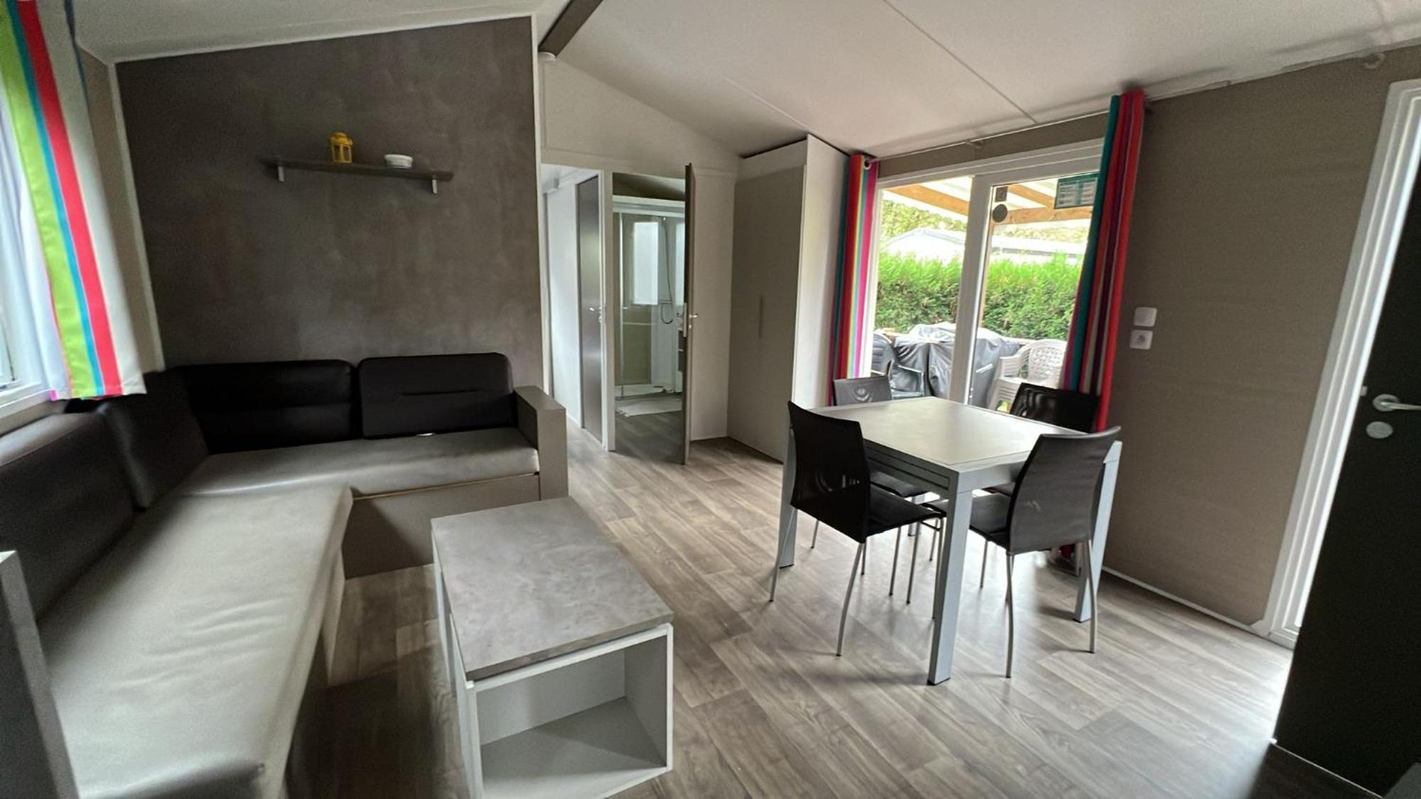 Mobil Home Amenage 2 Chambres La Teste Camping**** Eksteriør bilde
