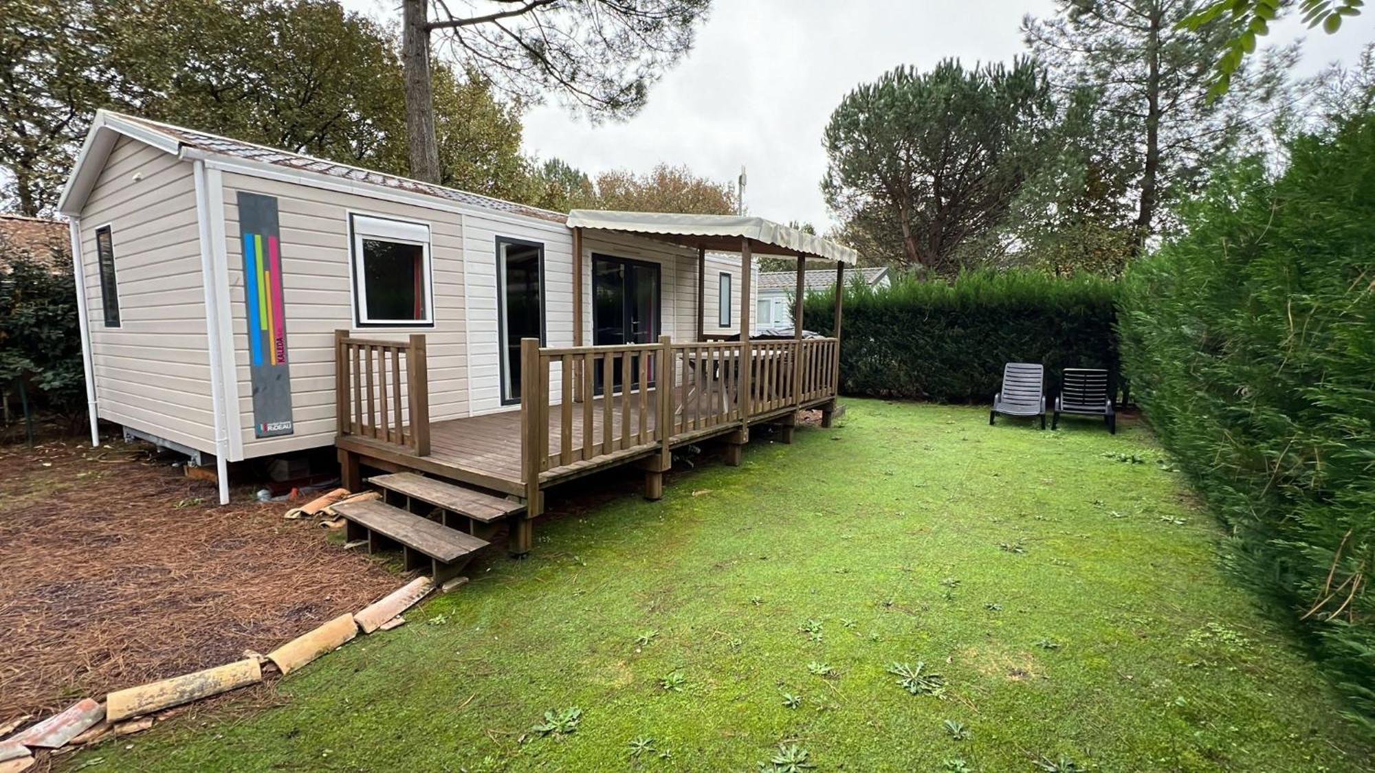 Mobil Home Amenage 2 Chambres La Teste Camping**** Eksteriør bilde